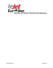 Ecolab EcoJet EcoStar 1500 Installation & Operation Manual