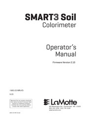 LaMotte SMART3 Operator's Manual