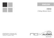 syncrotek Noxaudio HM50 Owner's Manual