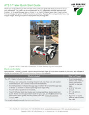 All Traffic Solutions ATS 3 Quick Start Manual