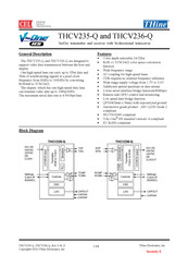 THine CEL SerDes THCV236-Q Manual
