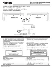 Norton LEO 5710 Series Installation Instructions Manual