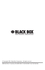 Black Box SWI038AE Manual