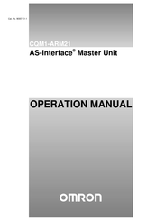 Omron CQM1-ARM21 Operation Manual