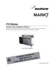 Delfield MARK7 F13WC56 Service And Installation Manual