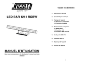 Nicols LED BAR 1241 RGBW User Manual