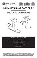 Glacier bay 1003620771 Installation And Care Manual