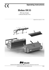 HOLMS DUO 2.15 Operating Instructions Manual