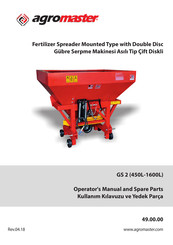 agromaster GS2 600 Operator's Manual