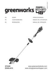 GreenWorks POWERWALL STE406 Operator's Manual