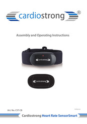 CARDIOSTRONG CST-CB Assembly And Operating Instructions Manual