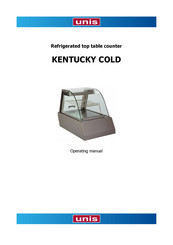 UNIS KENTUCKY COLD GN3 Operating Manual