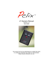 Pclix LT Owner's Manual