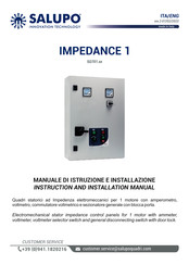 SALUPO IMPEDANCE 1 SQ701. Series Instruction And Installation Manual
