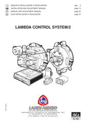 Landi Renzo LCS/2 Installation And Adjustment Manual
