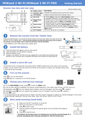 Avision MiWand 2 Wi-Fi Getting Started