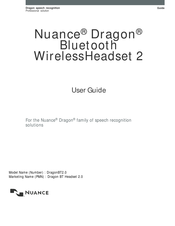 NUANCE DragonBT2.0 User Manual
