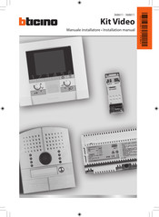Bticino 368811 Installation Manual