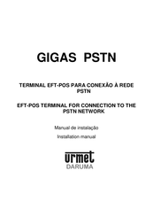 urmet domus GIGAS PSTN Installation Manual