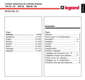 LEGRAND 844 02 Manual