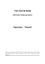 VECTECH 963D Operation Manual
