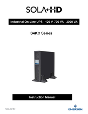 Emerson SOLAHD S4K2U3000C Instruction Manual