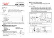 Comeup Winch DV-2500i Quick Start Manual