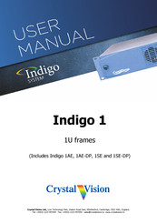Crystal Vision Indigo 1AE-DP User Manual