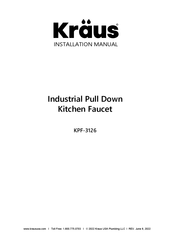 Kraus KPF-3126SB Installation Manual
