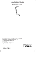 Kohler K-7219-BN Installation Manual