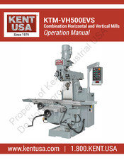 KENT USA KTM-VH500EVS Operation Manual