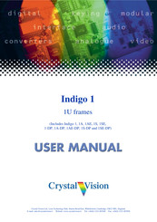 Crystal Vision Indigo 1-DP User Manual