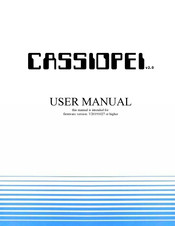 Commodore CASSIOPEI User Manual