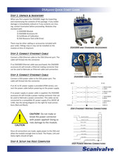 Scanivalve DSA5000 Quick Start Manual