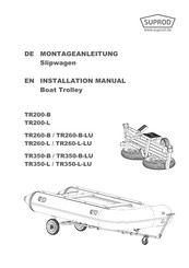 Suprod TR260-B-LU Installation Manual