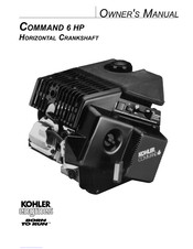 Kohler Command CH6T Owner's Manual