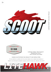 LiteHawk SCOOT Instruction Manual