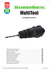 HammerSmith MultiTool M32723 Instructions For Use Manual