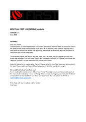 BENETEAU First 18 Assembly Manual
