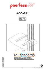 peerless-AV ACC-GS1 Manual