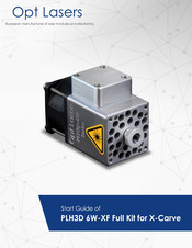 Opt Lasers PLH3D 6W-XF Start Manual