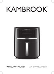 Kambrook KAF500 Instruction Booklet