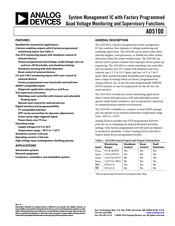 Analog Devices AD5100 Manual