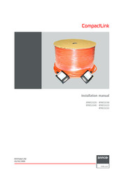 Barco CompactLink R9853323 Installation Manual