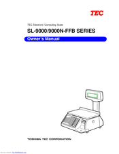 TOSHIBA TEC Corporation SL-9000 Series Owner's Manual