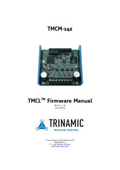 Trinamic TMCL TMCM-142 Firmware Manual