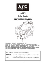 KTC ABX70 Instruction Manual