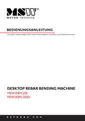 MSW MSW-RBM-250 User Manual