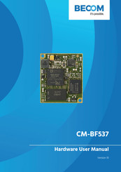 Becom CM-BF537 Hardware User Manual