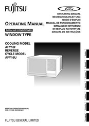 Fujitsu AFY16U Operating Manual